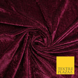 OVER 25 COLOURS Soft Plain Stretch Velvet Velour Fabric Material Dress Craft 58"