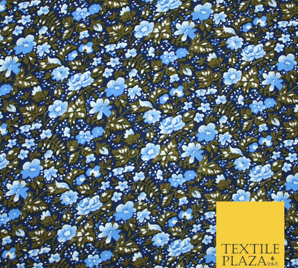 Mix Floral Animal Abstract Printed Fine Crepe Polyester Summer Dress Fabric 58"