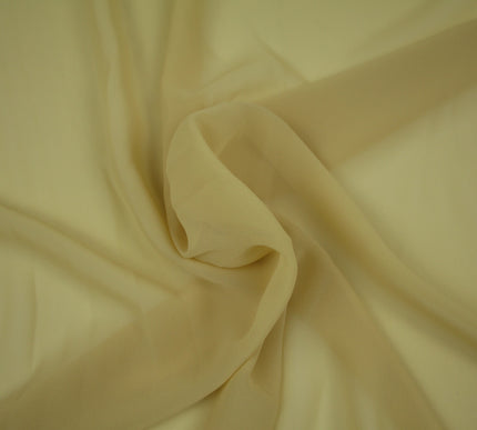 OVER 25 COLOURS Premium Plain Dyed Chiffon Fine Soft Georgette Dress Sari Fabric