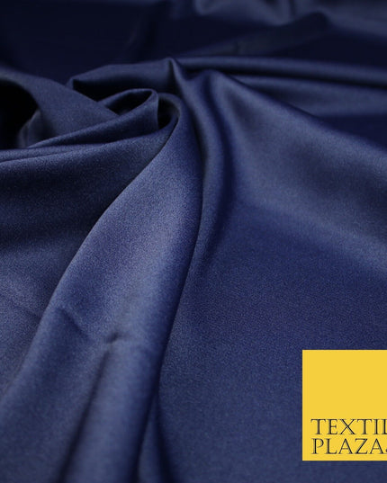 30 COLOURS- Silky Smooth Stretch Twinkle Sparkle Satin Dress Fabric Drape Lining
