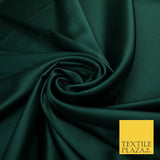 OVER 30 COLOURS Fine Silky Smooth Liquid Sateen Satin Dress Fabric Drape Lining
