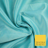 Luxury Plain Smooth Matt Duchess Satin Dress Fabric Material Bridal Wedding 58"