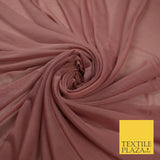12 COLOURS Soft Power Mesh 4 Way Stretch Net Dress Dance Lingerie Fabric 58"