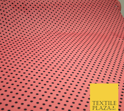 5mm Small Polka Dot Spot Printed Crepe Spotted Dotted Polyester Dress Fabric 58"