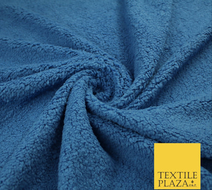 3 COLOURS - Premium Soft Faux SHERPA Fleece Fabric Material - 320GSM - 60"