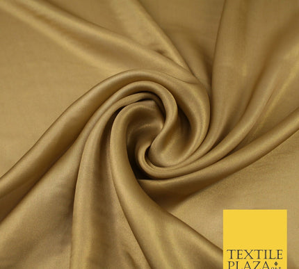 36 COLOURS - Fine Silky Metallic Foil Shimmer Satin Georgette Dress Fabric Drape
