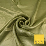 36 COLOURS - Fine Silky Metallic Foil Shimmer Satin Georgette Dress Fabric Drape