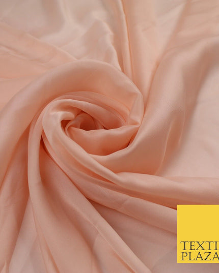 4 COLOURS Semi-Sheer Chiffon Georgette Fabric Bridal Dress Craft 47" Wide