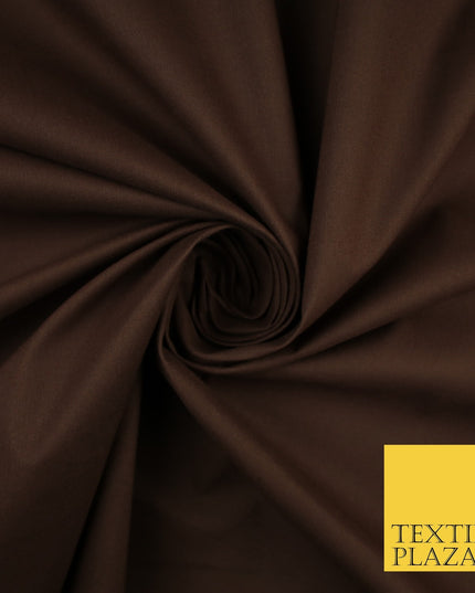 30 COLOURS - Plain Smooth Cotton Square Soft Fabric Dress Material Decor 56"