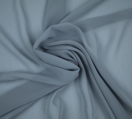 OVER 25 COLOURS Premium Plain Dyed Chiffon Fine Soft Georgette Dress Sari Fabric