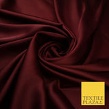 OVER 30 COLOURS Fine Silky Smooth Liquid Sateen Satin Dress Fabric Drape Lining