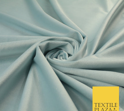 17 COLOURS - LUXURY Plush Plain Stretch Velvet Velour Fabric Material Craft 59"