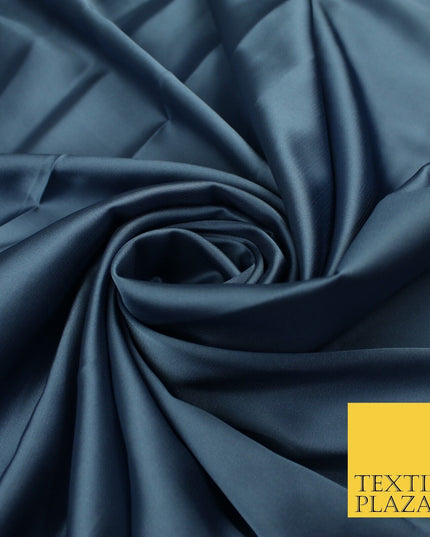 OVER 30 COLOURS Fine Silky Smooth Liquid Sateen Satin Dress Fabric Drape Lining