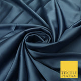 OVER 30 COLOURS Fine Silky Smooth Liquid Sateen Satin Dress Fabric Drape Lining