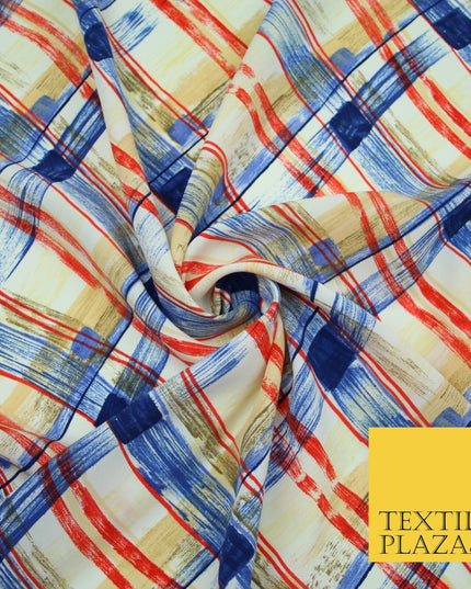 Mix Floral Animal Abstract Printed Fine Crepe Polyester Summer Dress Fabric 58"