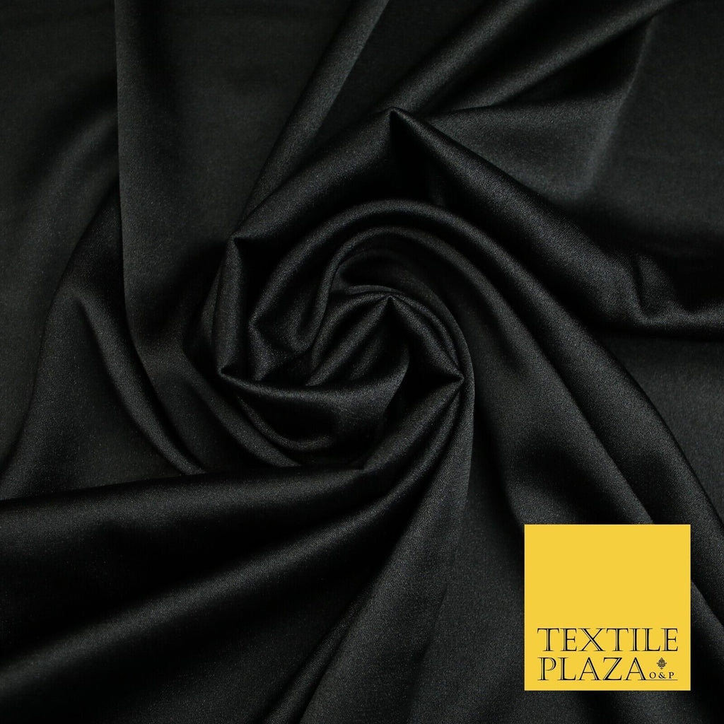 30 COLOURS- Silky Smooth Stretch Twinkle Sparkle Satin Dress Fabric Drape Lining