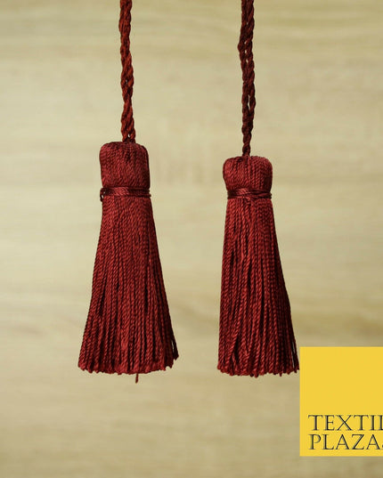 70 COLOURS Luxury Silk Soft Thread Tassels Latkans Cushion Sewing Craft Curtains