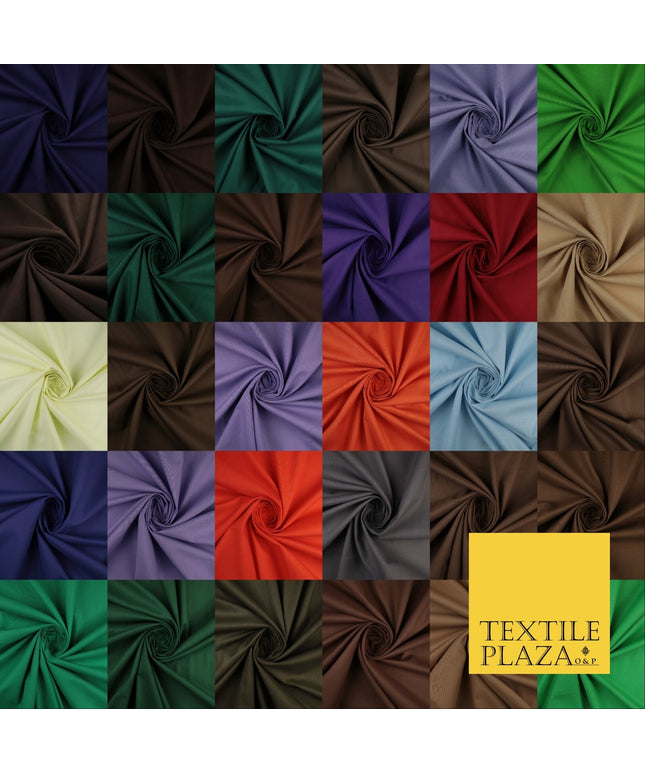 19 COLOURS Premium Stretch Organza Bridal Wedding Dance Dress Fabric 58"