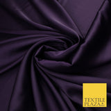 OVER 30 COLOURS Fine Silky Smooth Liquid Sateen Satin Dress Fabric Drape Lining