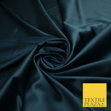 OVER 30 COLOURS Fine Silky Smooth Liquid Sateen Satin Dress Fabric Drape Lining