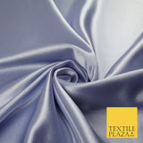 OVER 45 COLOURS - Plain Solid Crepe Back Satin Fabric Material Dress Bridal 45"