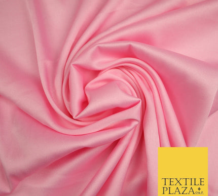 30 COLOURS- Silky Smooth Stretch Twinkle Sparkle Satin Dress Fabric Drape Lining