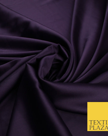 OVER 30 COLOURS Fine Silky Smooth Liquid Sateen Satin Dress Fabric Drape Lining