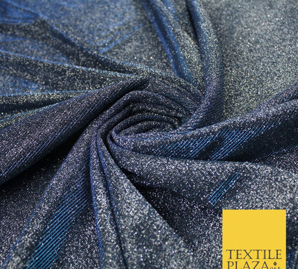 OVER 20 COLOURS - Sparkly Two Tone Glitter Stretch Shimmer Moonlight Fabric 56"