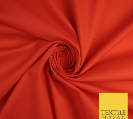 30 COLOURS - Plain Smooth Cotton Square Soft Fabric Dress Material Decor 56"