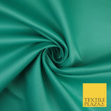 46 COLOURS Premium Plain Smooth Heavy Matt Duchess Bridal Satin Fabric Dress 60"
