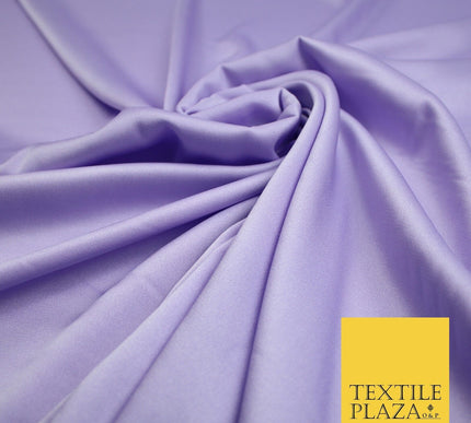 30 COLOURS- Silky Smooth Stretch Twinkle Sparkle Satin Dress Fabric Drape Lining