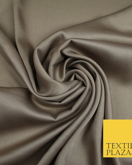 30 COLOURS- Silky Smooth Stretch Twinkle Sparkle Satin Dress Fabric Drape Lining