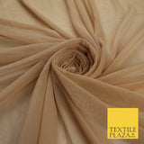 12 COLOURS Soft Power Mesh 4 Way Stretch Net Dress Dance Lingerie Fabric 58"