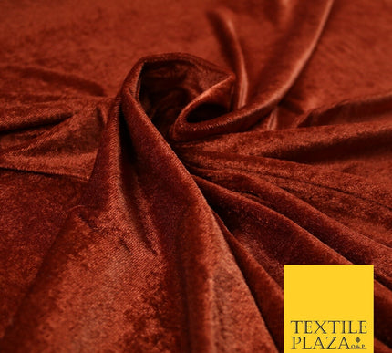 OVER 25 COLOURS Soft Plain Stretch Velvet Velour Fabric Material Dress Craft 58"