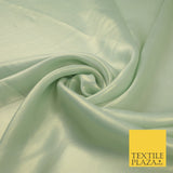 36 COLOURS - Fine Silky Metallic Foil Shimmer Satin Georgette Dress Fabric Drape