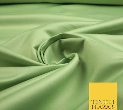 46 COLOURS Premium Plain Smooth Heavy Matt Duchess Bridal Satin Fabric Dress 60"