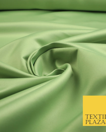 46 COLOURS Premium Plain Smooth Heavy Matt Duchess Bridal Satin Fabric Dress 60"