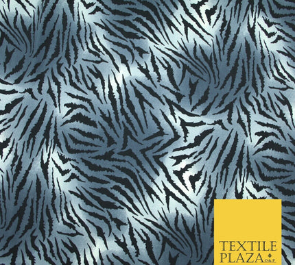 Mix Floral Animal Abstract Printed Fine Crepe Polyester Summer Dress Fabric 58"