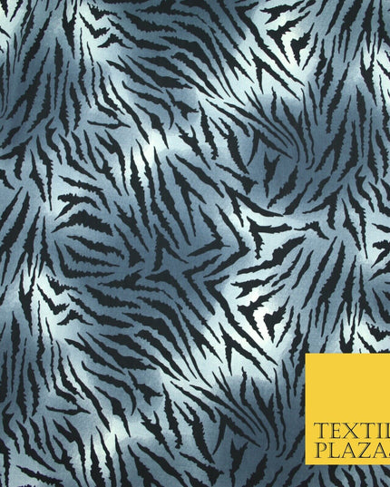 Mix Floral Animal Abstract Printed Fine Crepe Polyester Summer Dress Fabric 58"