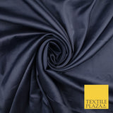 OVER 30 COLOURS Fine Silky Smooth Liquid Sateen Satin Dress Fabric Drape Lining