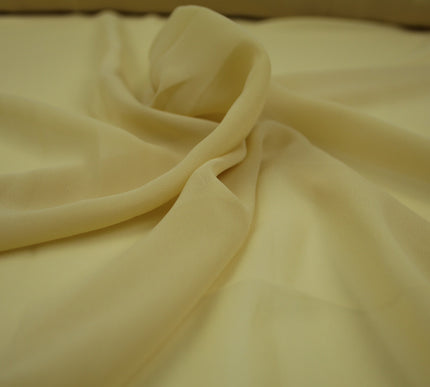 OVER 25 COLOURS Premium Plain Dyed Chiffon Fine Soft Georgette Dress Sari Fabric