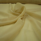 OVER 25 COLOURS Premium Plain Dyed Chiffon Fine Soft Georgette Dress Sari Fabric