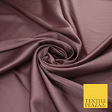 OVER 30 COLOURS Fine Silky Smooth Liquid Sateen Satin Dress Fabric Drape Lining