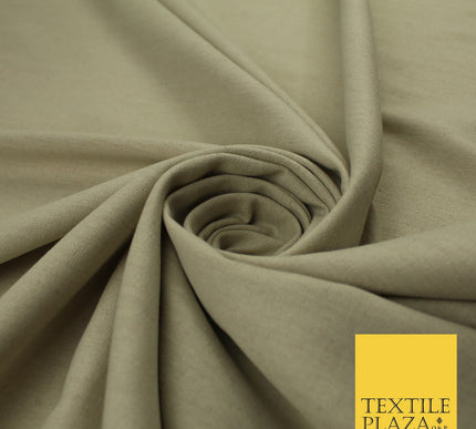 OVER 20 COLOURS - Plain Soft LINEN LOOK 100% Polyester Fabric Dress Craft 54"