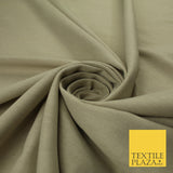 OVER 20 COLOURS - Plain Soft LINEN LOOK 100% Polyester Fabric Dress Craft 54"