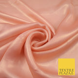 36 COLOURS - Fine Silky Metallic Foil Shimmer Satin Georgette Dress Fabric Drape