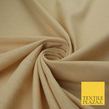 OVER 20 COLOURS - Plain Soft LINEN LOOK 100% Polyester Fabric Dress Craft 54"
