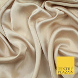 OVER 20 COLOURS - Premium Plain Dyed Yoryu Satin Crinkle Effect Dress Fabric 59″