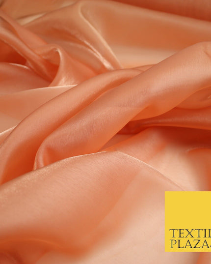 22 COLOURS - Soft Crystal Organza Shimmer Sheer Voile Draping Veil Dress Fabric