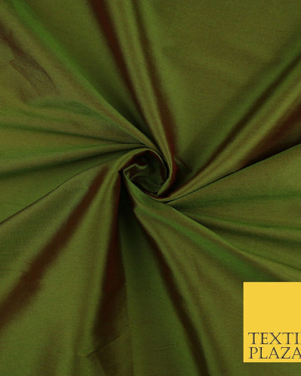 OVER 35 COLOURS - Two Tone Shot Shotgun Faux Matte Silk TAFFETA Dress Fabric